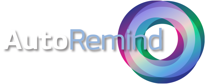 AutoRemind logo-circle