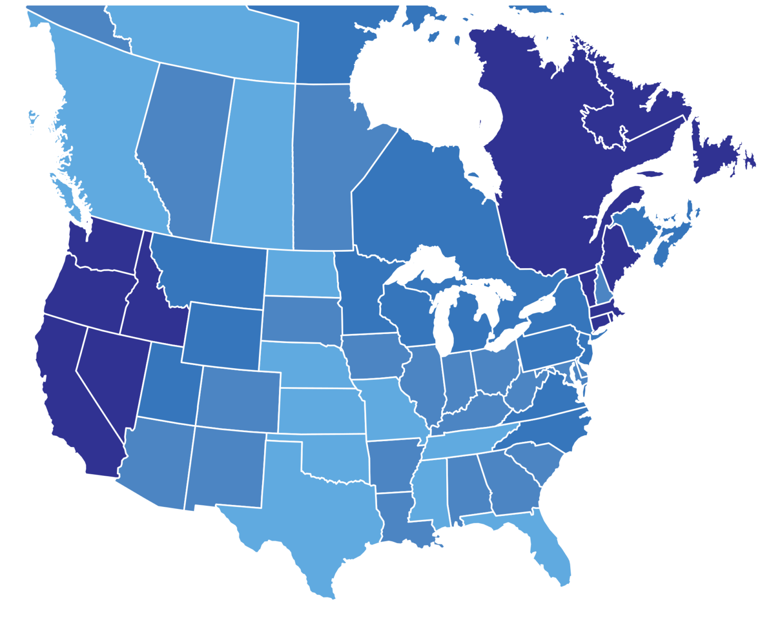 VSPA map